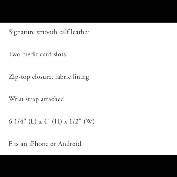 NWT Coach Signature Wristlet - Picture 4 of 4